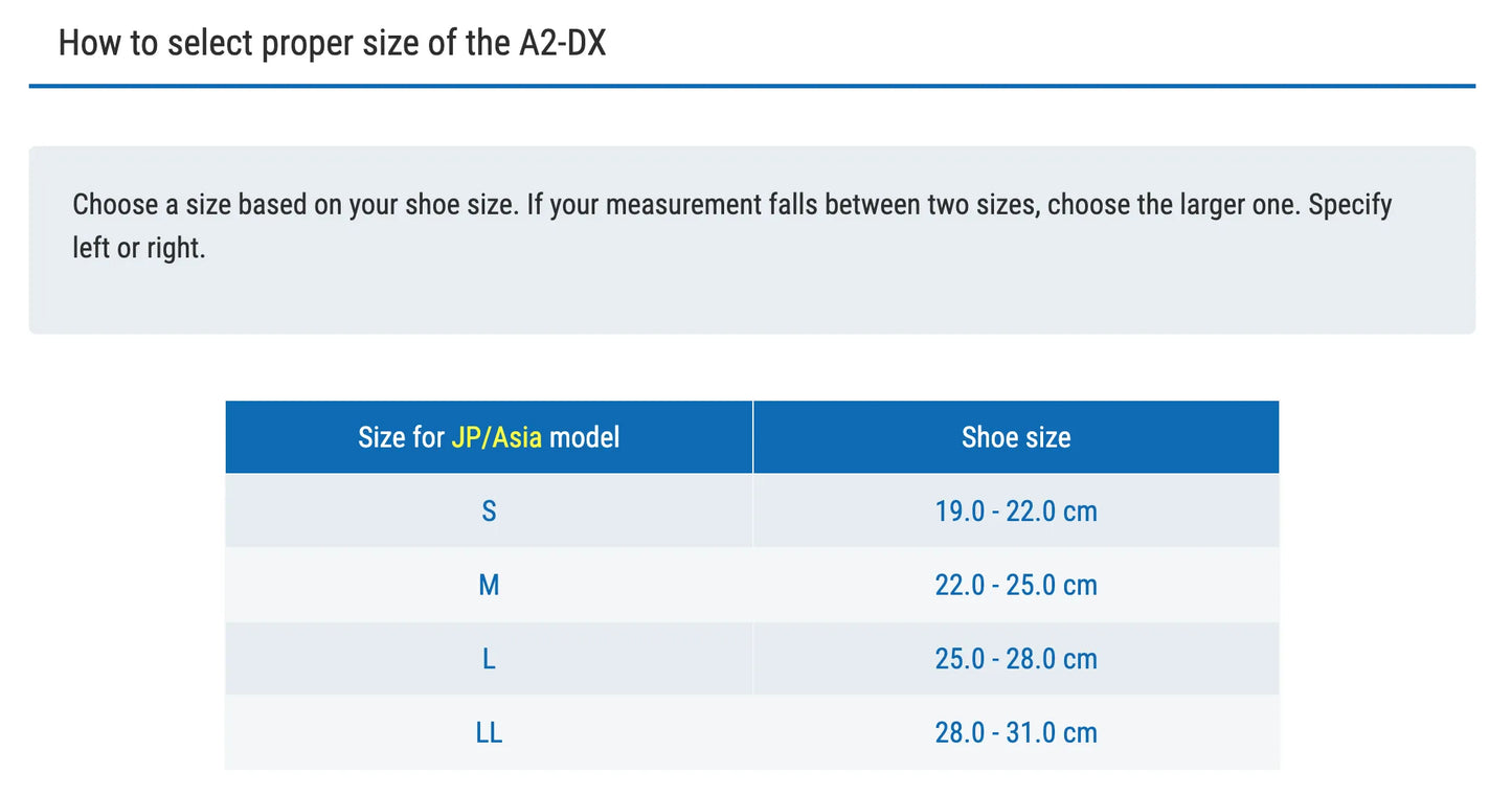 Zamst A2-DX